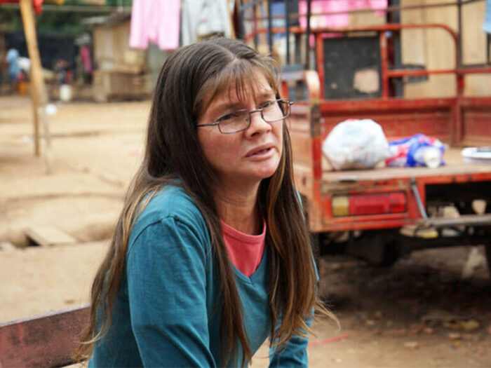 Mirta, eine Frau mit Brille in Paraguay