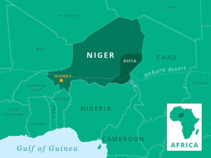 Niger map