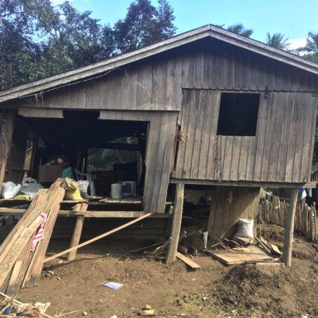 Zerstörung in den Philippinen nach dem Tropensturm Usman