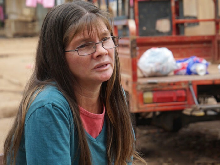 Mirta, eine Frau mit Brille in Paraguay