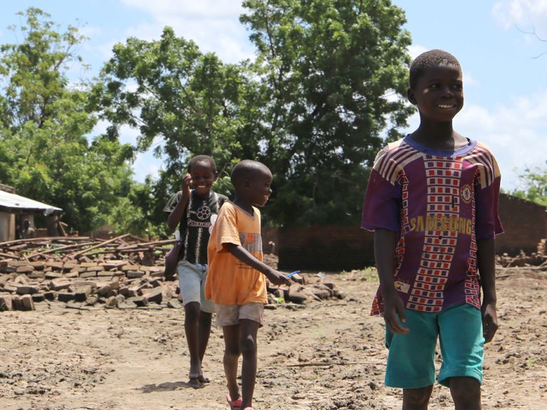 Jungen in Malawi