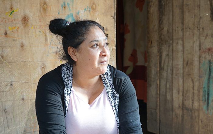 Portrait photo of lady with hair bun in Paraguay