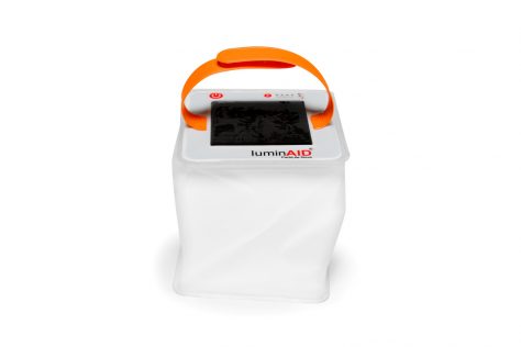 Solarlampe luminaid, ShelterBox
